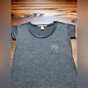 Chicka-d Penn State Women’s size large scoop neck logo pocket t-shirt. NCAA